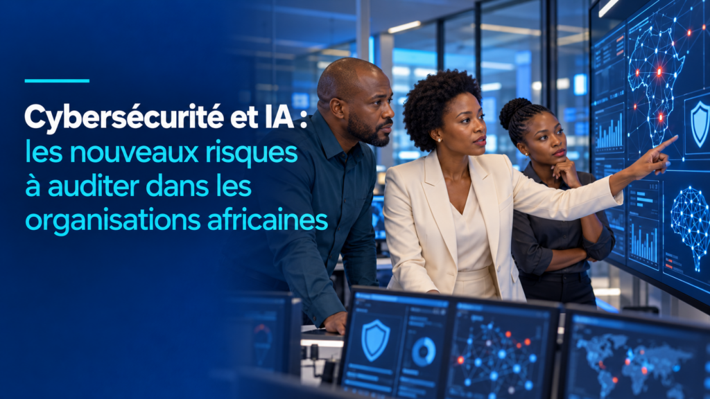 Auditeur analysant un tableau de bord de cybersécurité sur ordinateur